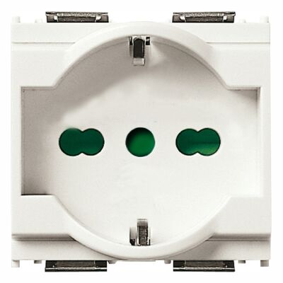 Idea White - P30 universal socket