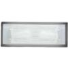 Applique FRAME E14 X2 in vetro satinato