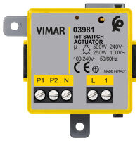 IoT connected 230V pulse relay switch