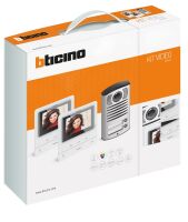 BTicino 364622 - kit vidéo bifamilial Classe 100V16B - ligne 2000