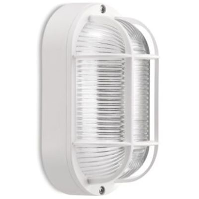 Lombardo LB44121 - Plafón Tartaruga Ovale 200 E27 60W blanco