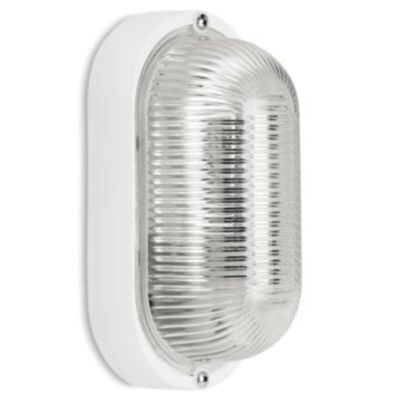 Lombardo LB44521 - plafonnier Tartaruga Ovale 200 E27 60W blanc