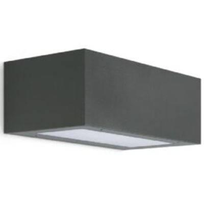 Lombardo LL495E3 - plafoniera Trend U&D 220 15W 3000K grigio antracite