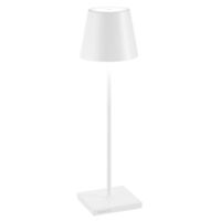 Zafferano LD0340B3 - lampe de table Poldina Pro blanche