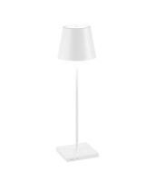 Zafferano LD0340B3 - lampe de table Poldina Pro blanche