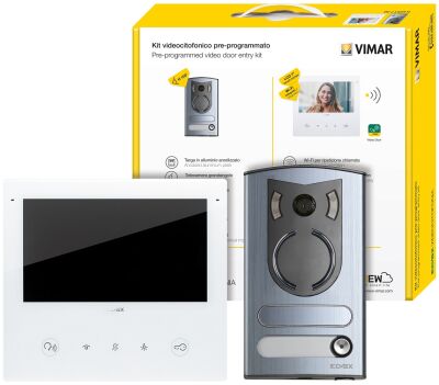 Vimar 40517.M 2Fili - kit video bifamiliare Wi-Fi