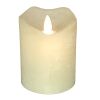 Giocoplast 62020081 - candela led in cera 10 bianco quarzo