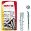 Anclaje de nylon 6 con tornillo S 6 VK - 15ud