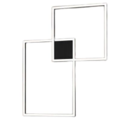 64W black CROSS aluminum ceiling light
