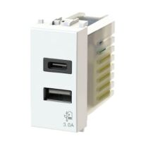 4BOX 4B.N.USB.30 LivingLight Blanco - Cargador USB 3.0