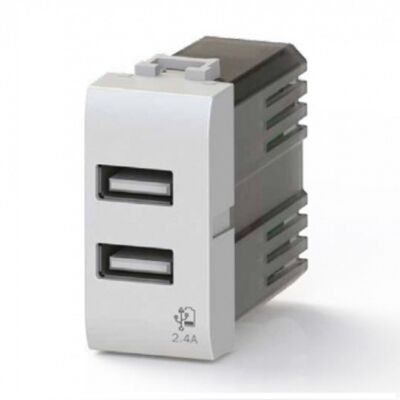 4BOX 4B.V14.USB.24 Plana - Cargador USB 2.4