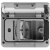 4BOX 4B.W.03.015 - presa Wide antracite