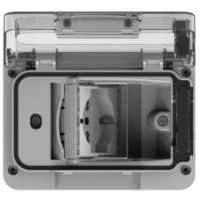 4BOX 4B.W.RAL.015 - Wide gray socket