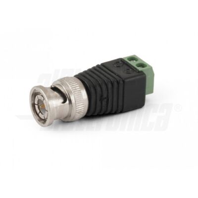 BNC plug to clamp adapter