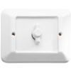 Delux - plato de porcelana con 1 interruptor