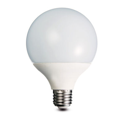 Lampe globe opale LED E27 14W 230V 4000K Globoled G95