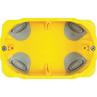 BTicino PB503N - 3-place built-in box for plasterboard