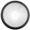 Prisma 001724 - SUPERDELTA ROUND ceiling light E27 75W black