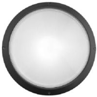 Prisma 001724 - Plafonnier SUPERDELTA ROND E27 75W noir