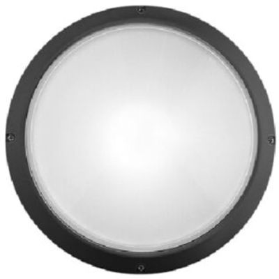 Prisma 001724 - SUPERDELTA ROUND Plafón E27 75W negro