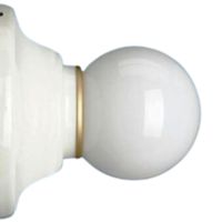 Plafonnier en porcelaine lisse Ø 300 IP65