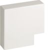 Bocchiotti B09783 - coin plat APM 50x20 blanc