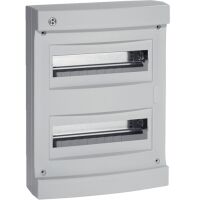 Bocchiotti B04020 - cuadro de distribución de pared 24M IP40 STD 24 GRI