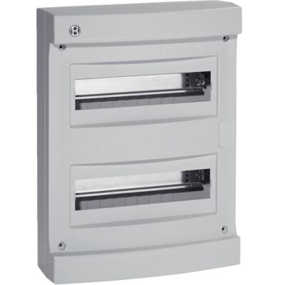Bocchiotti B04020 - cuadro de distribución de pared 24M IP40 STD 24 GRI