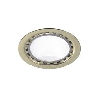 DOWNLIGHT recessed spotlight in shiny gold