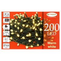 Giocoplast 13911305 - 200 mini lucioles LED blanc chaud