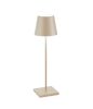 Zafferano LD0340S3 - lampada da tavolo Poldina Pro sabbia