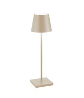 Zafferano LD0340S3 - Lampe de table Poldina Pro sable