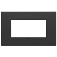 Vimar 22654.03 Eikon - 4-module cover plate in anthracite grey