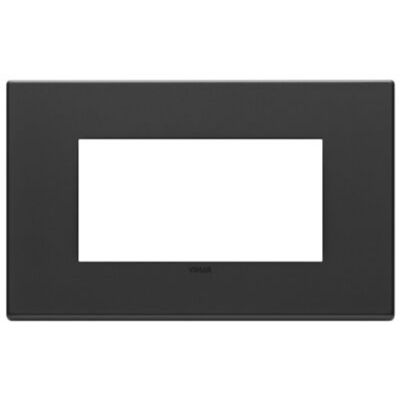 Vimar 22654.03 Eikon - 4-module cover plate in anthracite grey