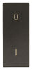 Black Linea - bipolar rocker switch