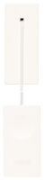 White Linea - pull button