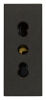 Black Linea - 16A P17/11 socket
