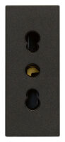 Black Linea - 16A P17/11 socket