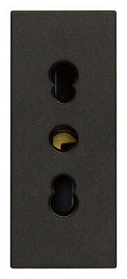 Black Linea - 16A P17/11 socket