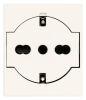 White line - 16A P40 wire socket