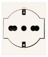 White Linea - 16A P40 wire socket
