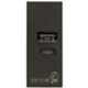 Linea negra - Cargador USB tipo A y C