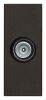 Black Linea - pass-through TV socket