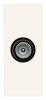 White Linea - pass-through TV socket