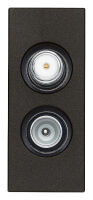 Black Linea - demixed TV socket