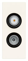 White Linea - demixed TV socket