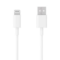 Cable de alimentación USB A - Lightning blanco 1m