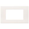 Linea - placca 4 moduli bianco