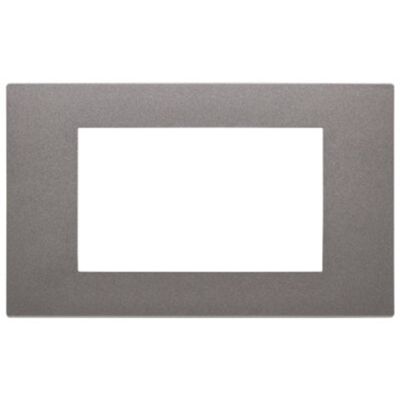 Linea - Plaque métallique 4 modules