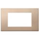 Linea - Plaque bronze 4 modules